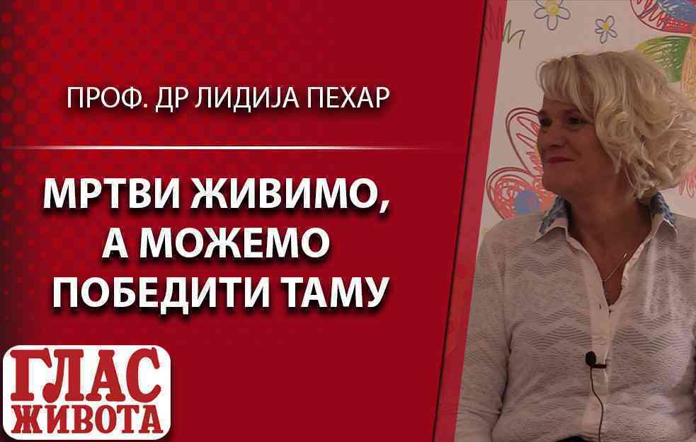 MRTVI ŽIVIMO, A MOŽEMO POBEDITI TAMU- PROF. DR LIDIJA PEHAR (VIDEO)